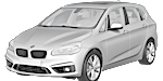 BMW F45 U3164 Fault Code